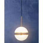 Brushed Brass Pendant Light | Abira