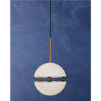 Brushed Brass Pendant Light | Abira