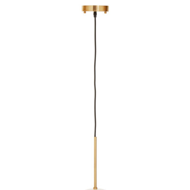 Brushed Brass Pendant Light | Abira