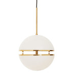 Brushed Brass Pendant Light | Abira