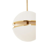 Brushed Brass Pendant Light | Abira