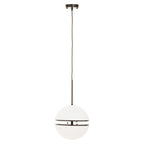 Matt Black Pendant Light | Abira