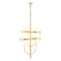 Four Ball Brass Pendant Light | Abira