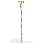 Four Ball Brass Pendant Light | Abira