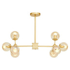 Gold 8 Arm Statement Pendant Light | Abira