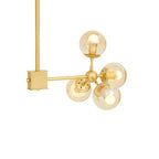 Gold 8 Arm Statement Pendant Light | Abira