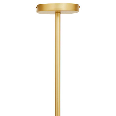 Gold Finish 15 Arm Statement Pendant Light | Abira