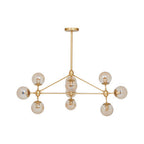 Gold 10 Arm Pendant Light | Abira