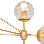 Gold 10 Arm Pendant Light | Abira