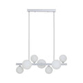 Chrome Finish 7 Light  Statement Pendant Light | Abira