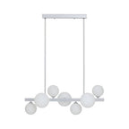 Chrome Finish 7 Light  Statement Pendant Light | Abira