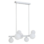 Chrome Finish 7 Light  Statement Pendant Light | Abira