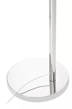 Satin Nickel Finish Metal Floor Lamp | Hubert