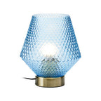 Blue Glass Table Lamp | Noble