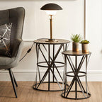 Gold Finish Metal Table Lamp | Octavia