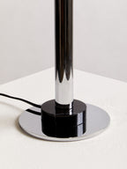 Silver Finish Metal Table Lamp | Octavia