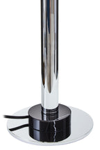 Silver Finish Metal Table Lamp | Octavia