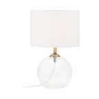 Clear Glass Table Lamp | Noa