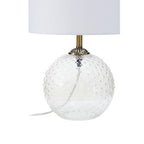 Clear Glass Table Lamp | Noa