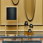 Black Shade with Gold Finish Metal Frame Table Lamp | Lara