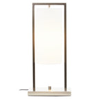 Atkins Nickel Finish Table Lamp