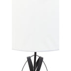 Black Cross Table Lamp | Zaina
