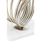 Brushed Chrome Spoke Table Lamp | Zaha