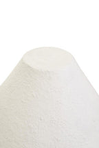 White Papier Mache Table Lamp | Carta