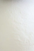 White Papier Mache Table Lamp with Black Raffia Shade | Carta