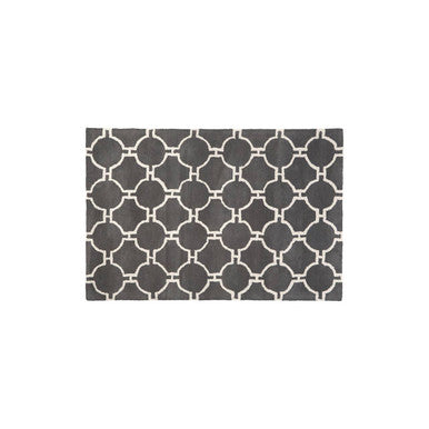 Kensington Grey & White Rug | Bosie