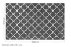 Kensington Townhouse Large Grey Hand Woven Rug | Bosie