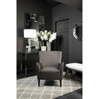 Kensington Townhouse Large Grey Hand Woven Rug | Bosie