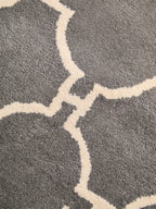 Kensington Townhouse Large Grey Hand Woven Rug | Bosie