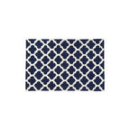 Kensington Townhouse Navy Blue and White Rug | Bosie