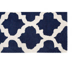 Kensington Townhouse Navy Blue and White Rug | Bosie