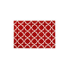 Kensington Townhouse Small Orange Hand Woven Rug | Bosie