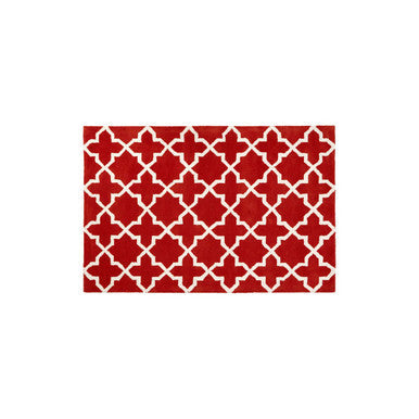 Kensington Townhouse Small Orange Hand Woven Rug | Bosie