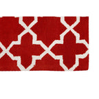Kensington Townhouse Small Orange Hand Woven Rug | Bosie