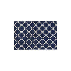 Bosie Small Blue Hand Woven Rug | Kensington Townhouse
