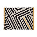 Bosie Black and White Rug | Villon