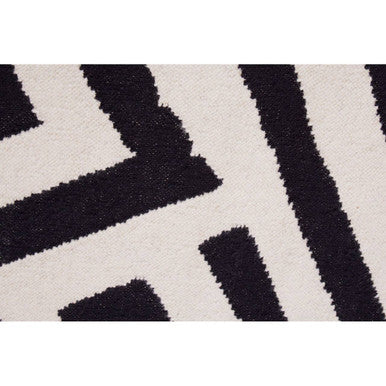 Bosie Black and White Rug | Villon