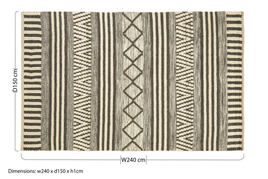 Bosie Large Geometric Rug | Jango