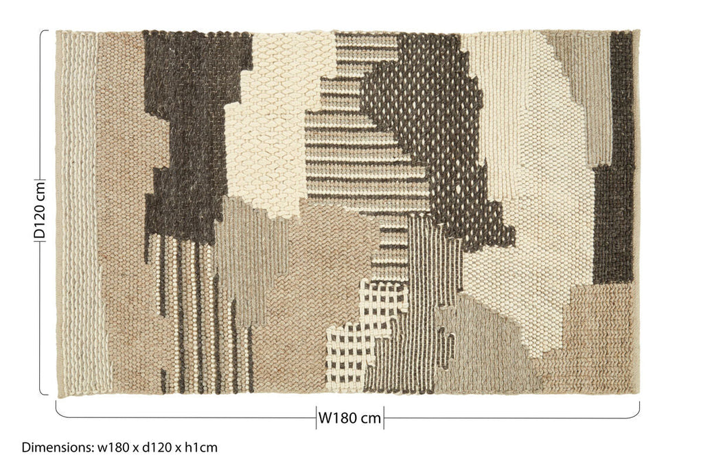 Bosie Small Textured Rug | Jango