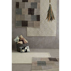 Bosie Small Geometric Ivory Rug | Jango