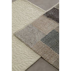 Bosie Small Geometric Ivory Rug | Jango