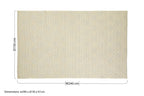 Bosie Large Geometric Ivory Rug | Jango