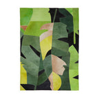 Bosie Small Botanical Hair on Leather Rug | Safira