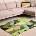 Bosie Small Botanical Hair on Leather Rug | Safira