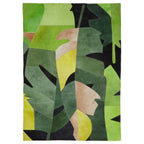 Bosie Large Botanical Hair on Leather Rug | Safira