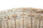 Argento Whitewash Rattan Storage Baskets
